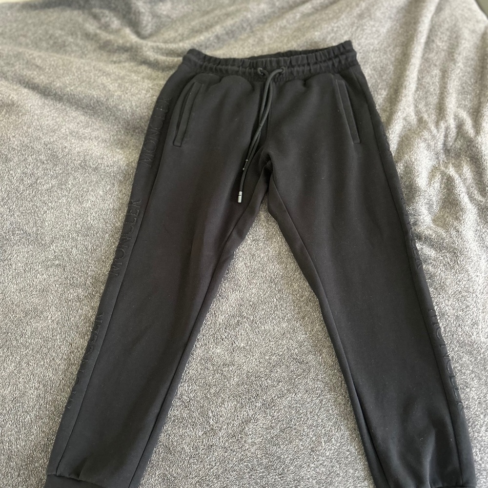 Moncler logo track pants